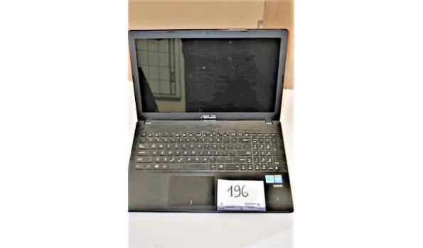 laptop ASUS X551M, Celeron N2815, 500Gb HD, zonder lader, met gebruikssporen, paswoord niet gekend, werking niet gekend